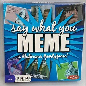 Say What You Meme Party Board Game 2013 Playroom Complete
